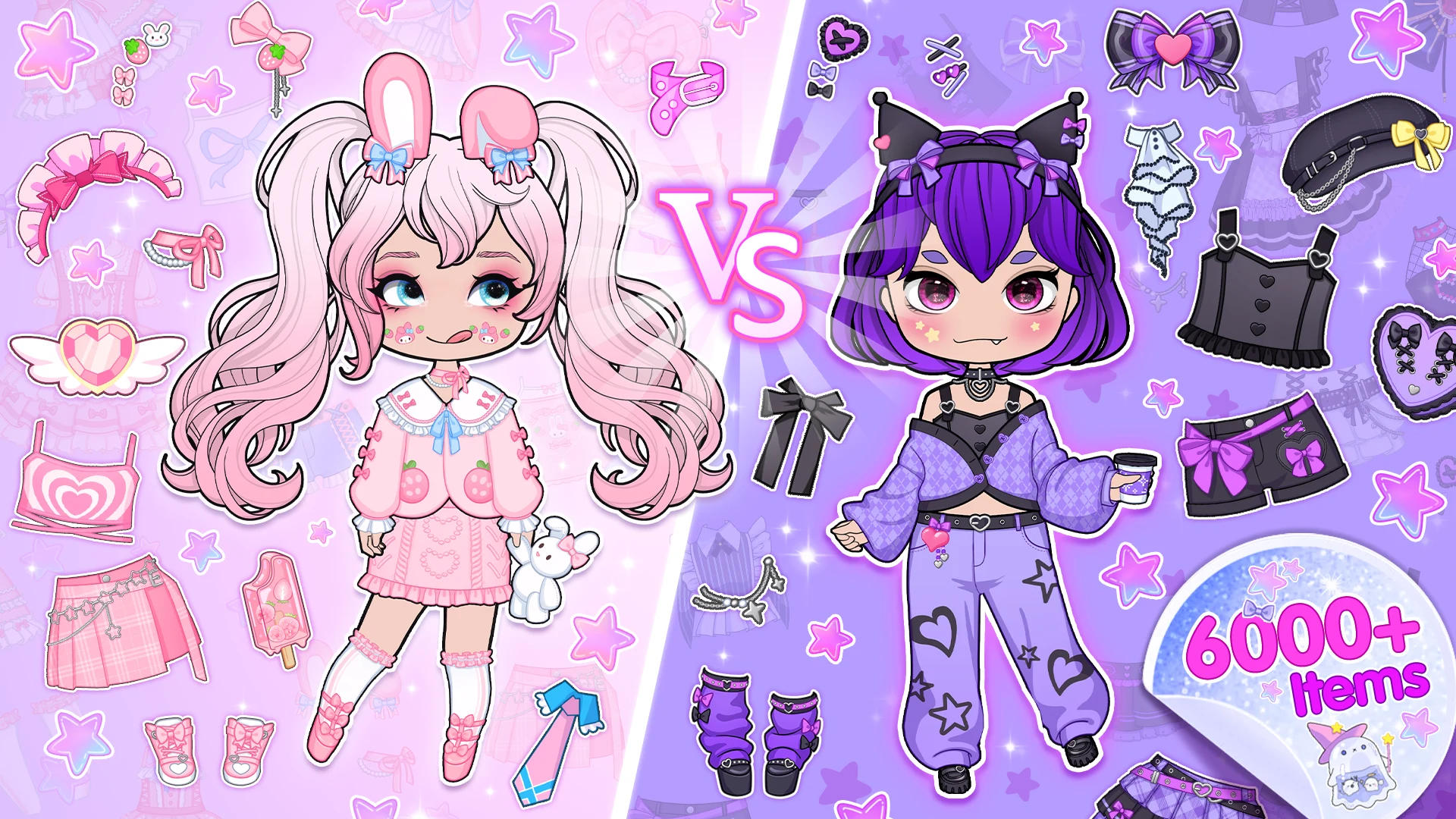 Chibi Doll Dress Up Games screenshot