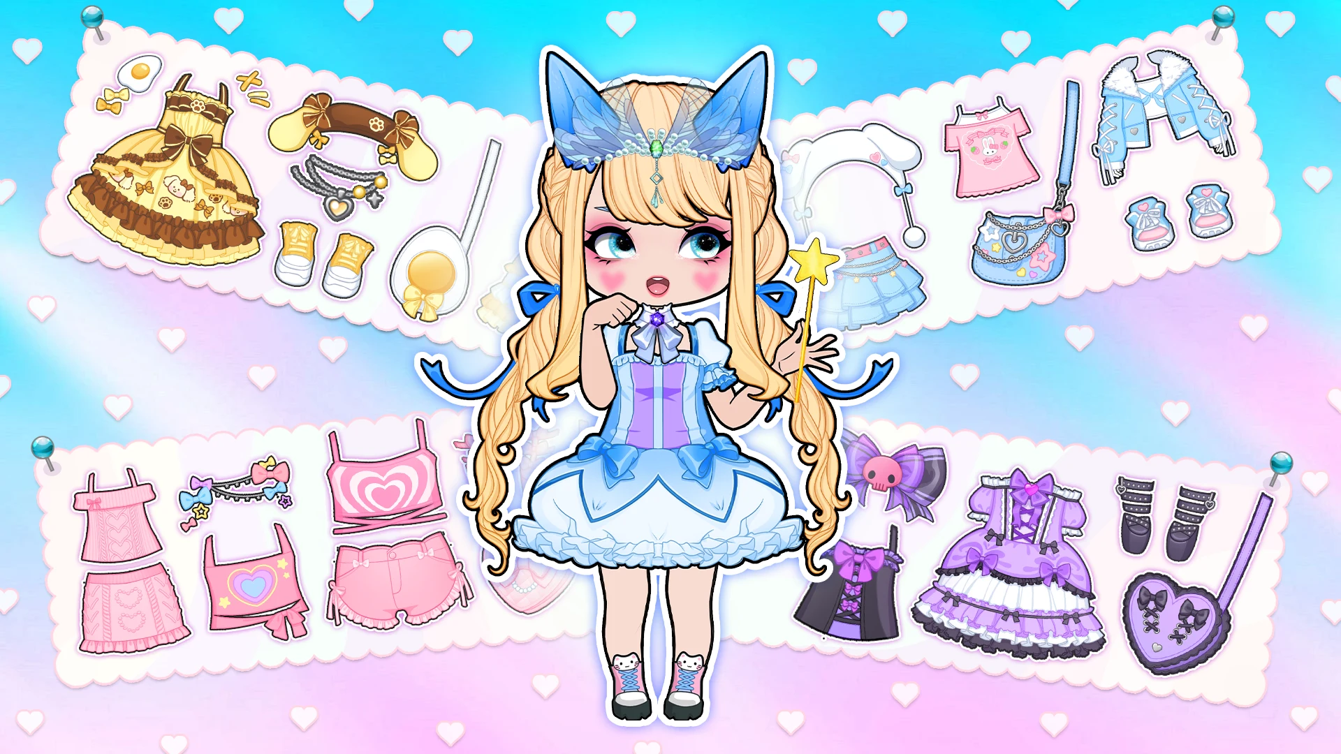 Chibi Doll Dress Up Games screenshot